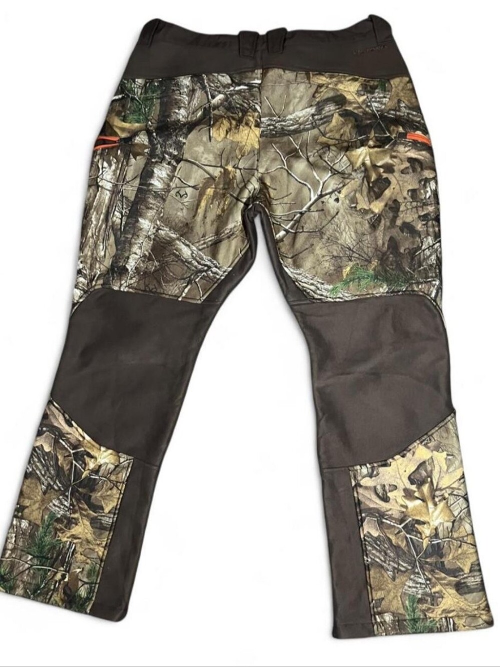 Under Armour Men's Realtree Fleece Camo Cargo Pants w/Brown Panels Sherpa Lining